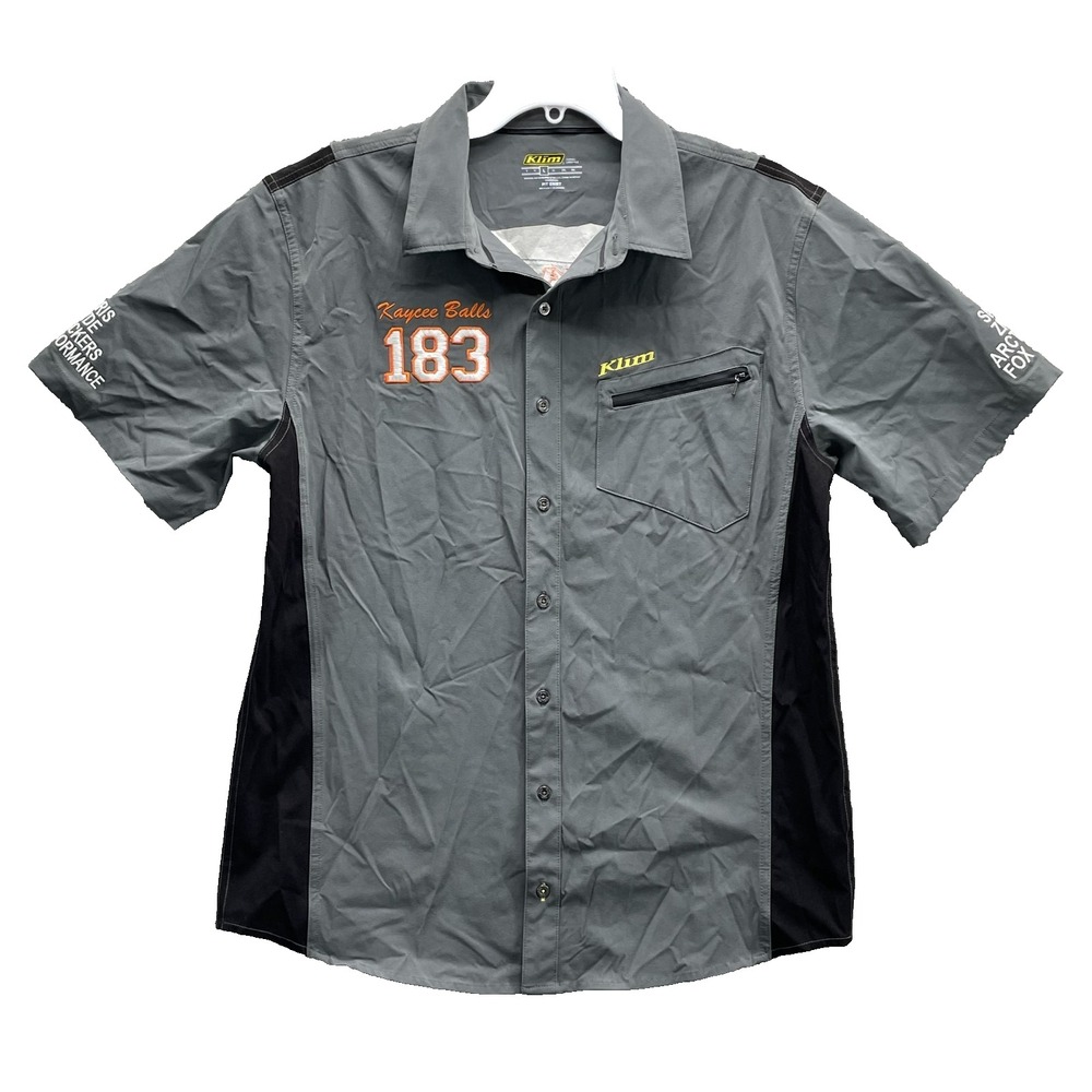 Klim Pit Shirt Mens Large Moto Sportswear Snowmobile Performance Racing Workwear
